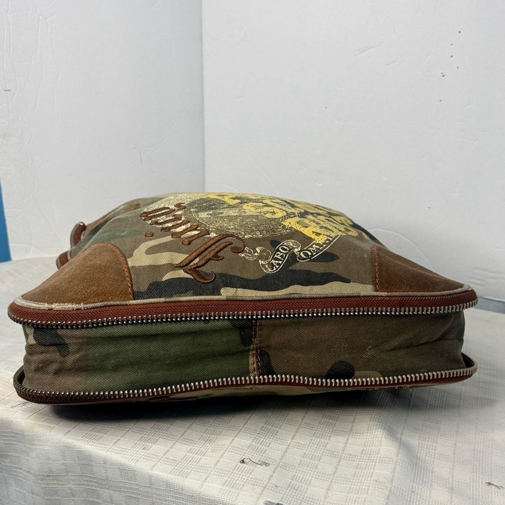 Vintage Juicy Couture PREP SCHOOL RIOT camo tote - Picture 7 of 16